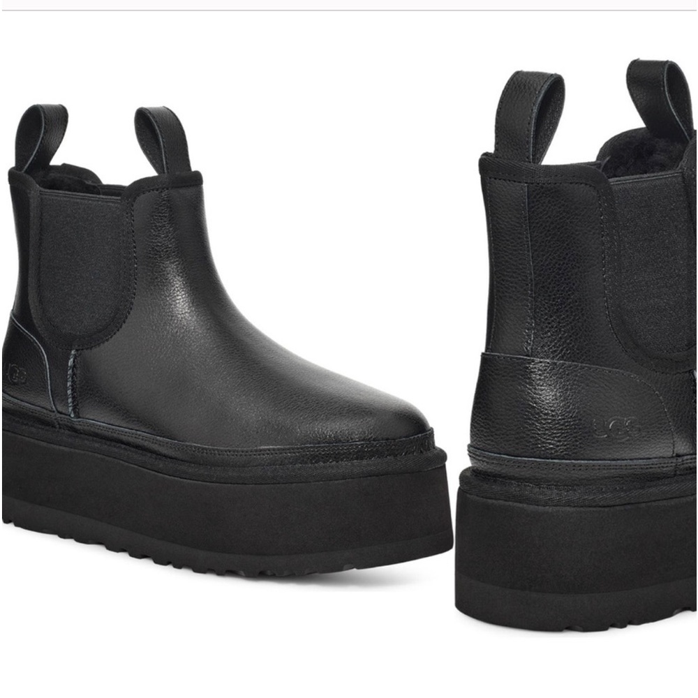 Ugg Neumel Platform Chelsea Boots 10